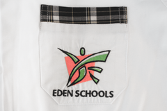 Shortsleeve Roundneck Blouse Emb - Eden College