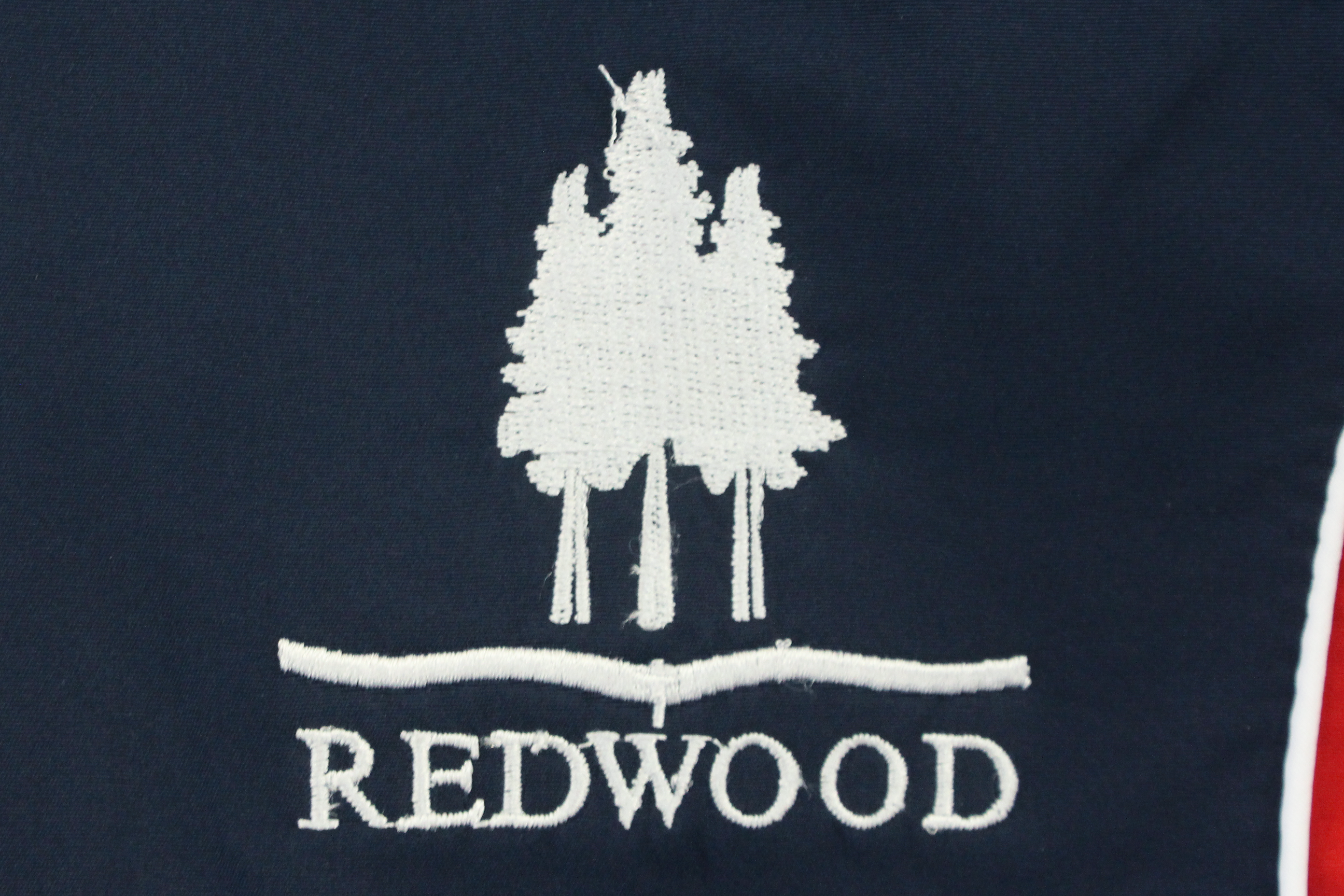 Tracksuit Jacket Micro Emb - Redwood