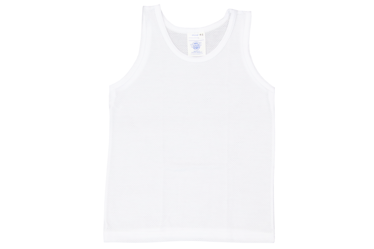 Vest Boys (2pk) - White