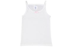 Vest Girls (2pk) - White