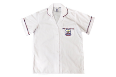 Shortsleeve Braided Blouse - Albini