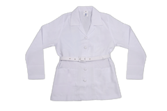 White Church Blouse with Collar