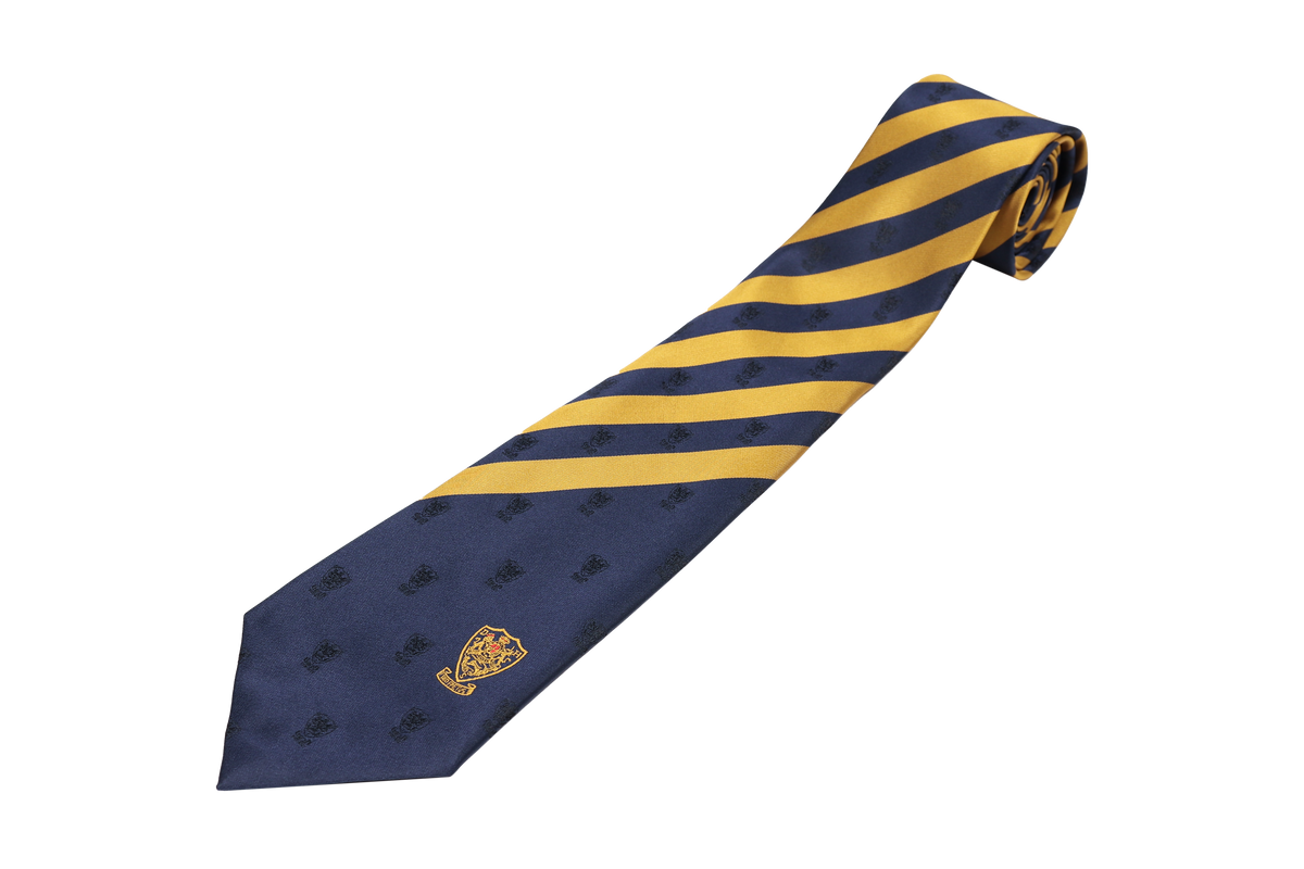 Striped Emb Tie - Durban High School