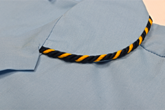 Shortsleeve Roundneck Blouse Emb - Ekwazini