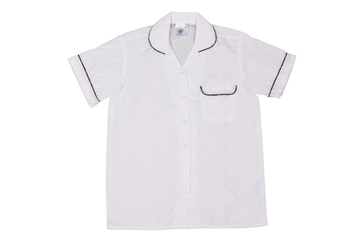 Shortsleeve Roundneck Blouse - Intakamazolo