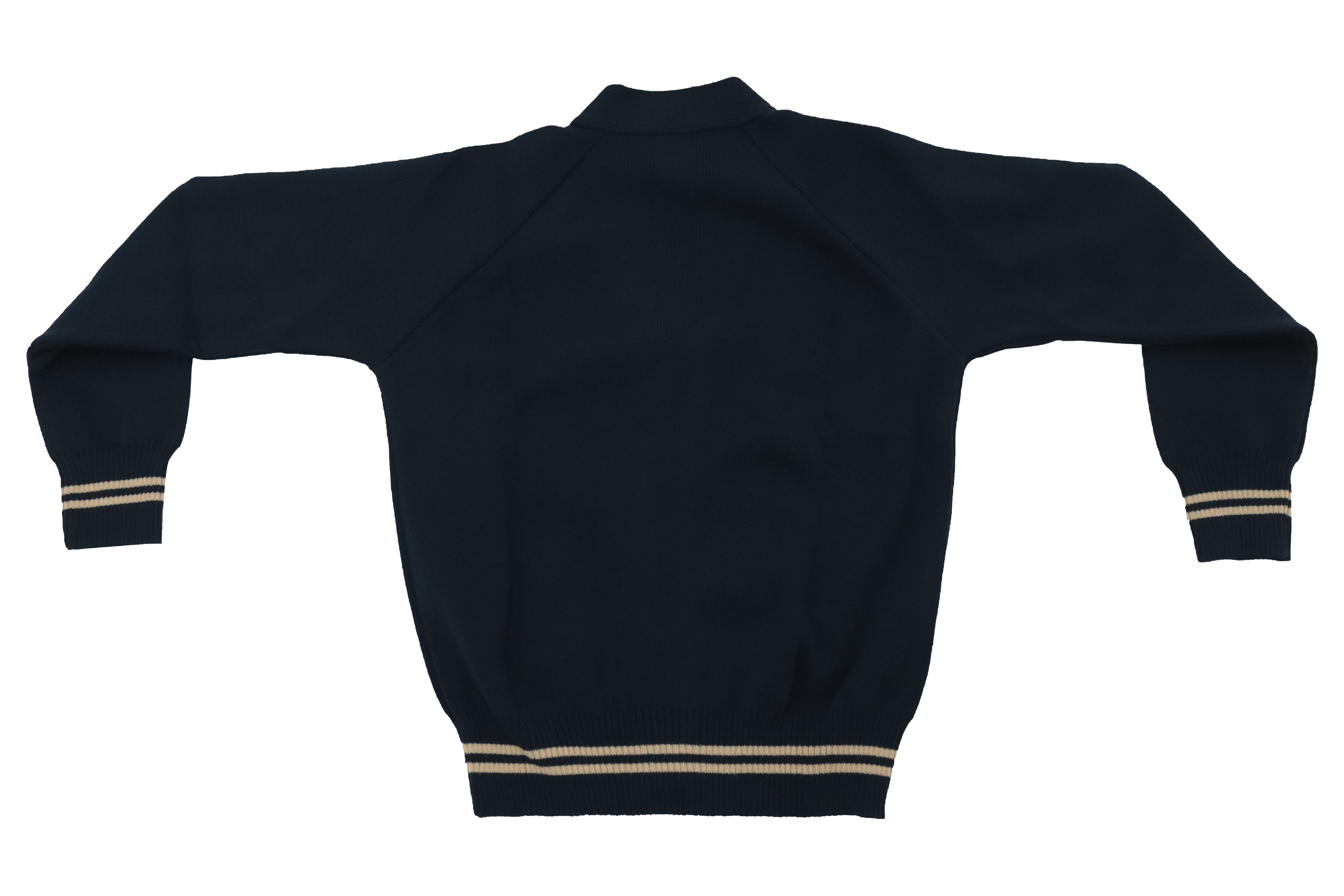 Striped Plain Cardigan - Isiviyo