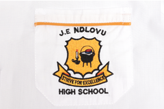 Short Sleeve Roundneck Blouse Emb - J.E Ndlovu High School