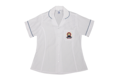Short Sleeve Braided Blouse EMB - Mzuvele