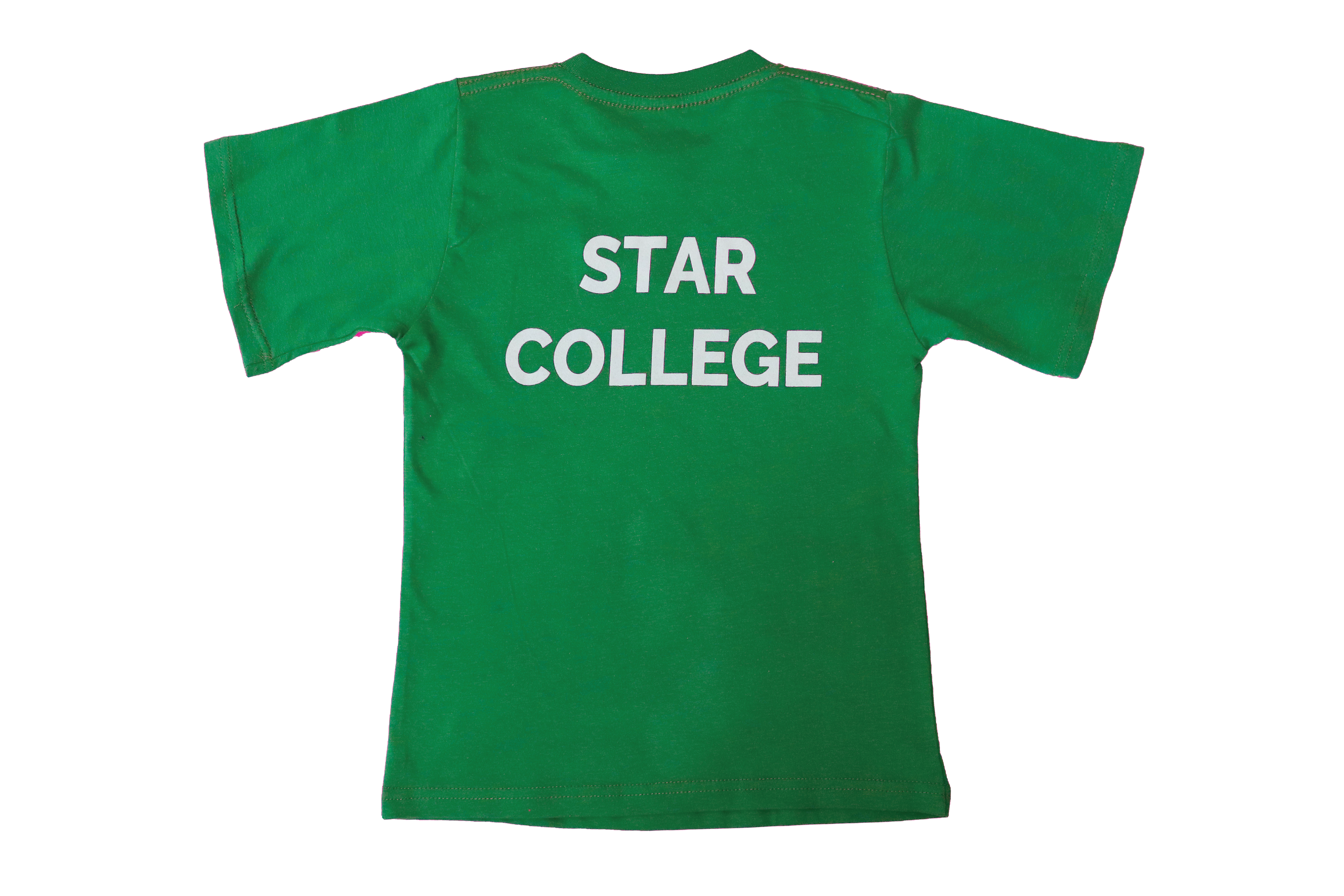 T-Shirt Plain - Emerald Printed - Star College