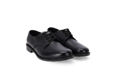 Toughees Hank Lace Up School Shoes - Black