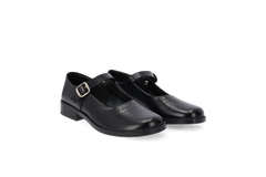 Toughees Pearl Barover School Shoes - Black