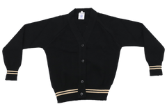 Striped Plain Cardigan - Vuku
