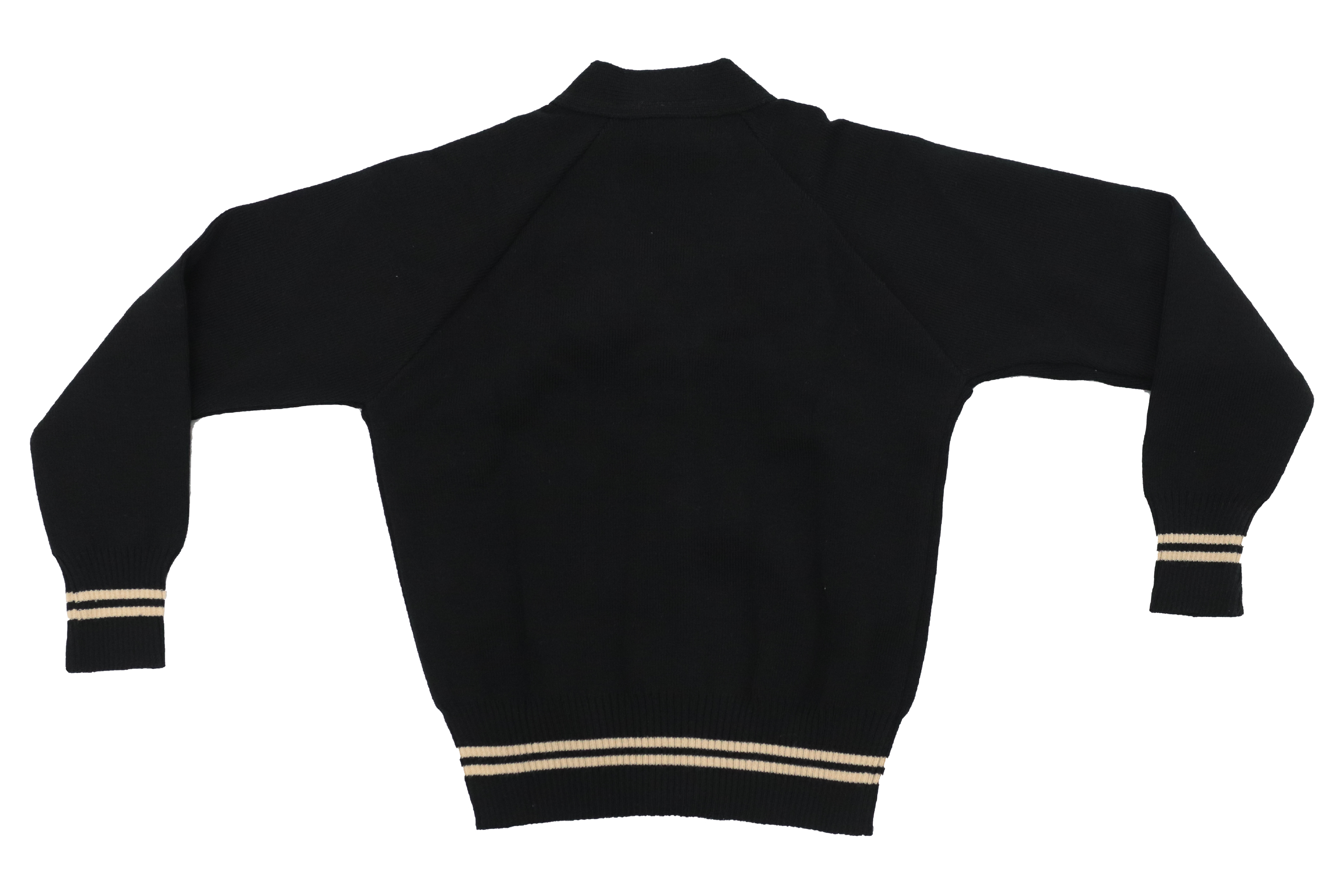 Striped Plain Cardigan - Vuku