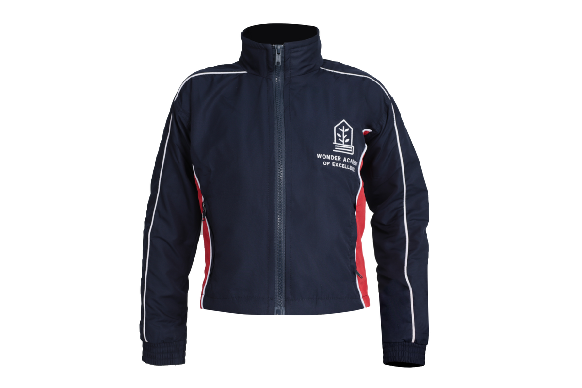 Tracksuit Jacket Micro Emb - Wonder Academy Montessori