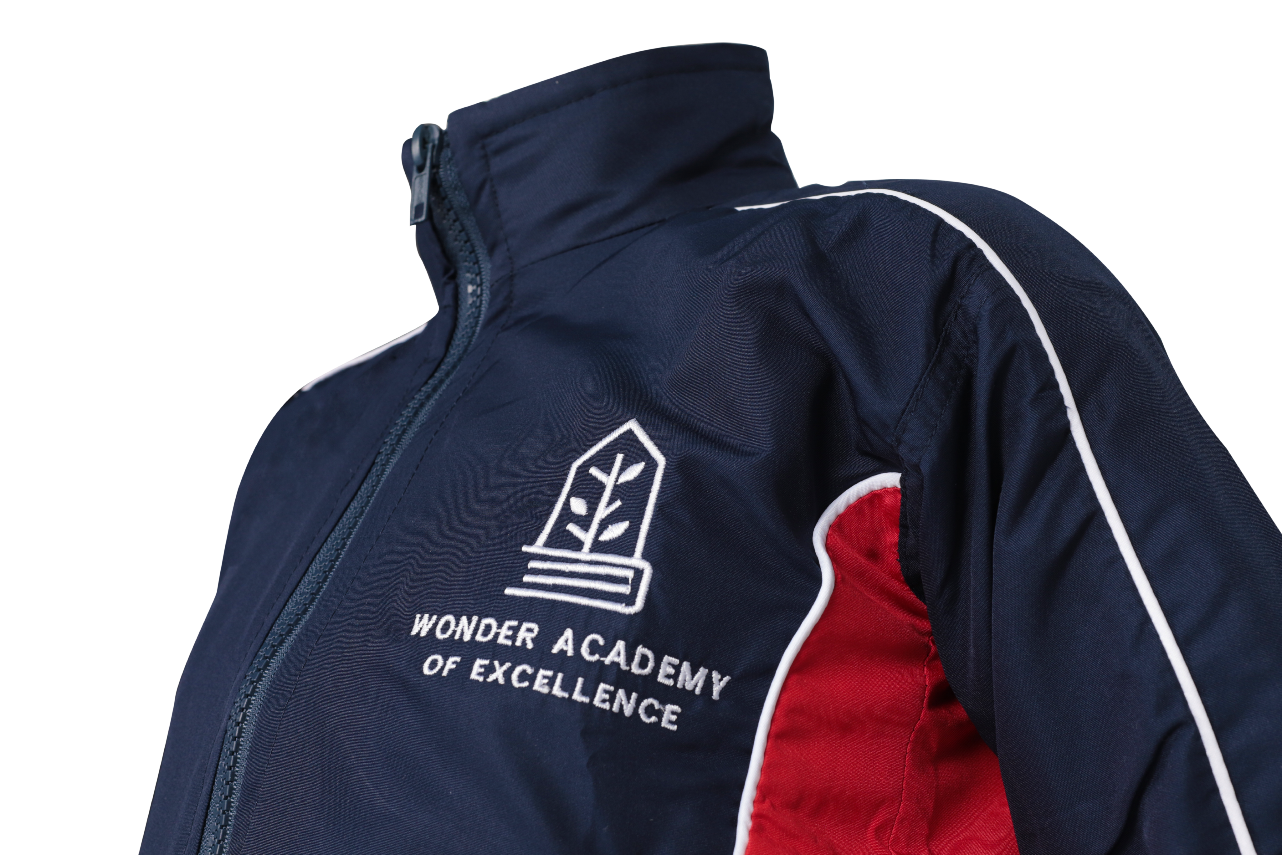 Tracksuit Jacket Micro Emb - Wonder Academy Montessori