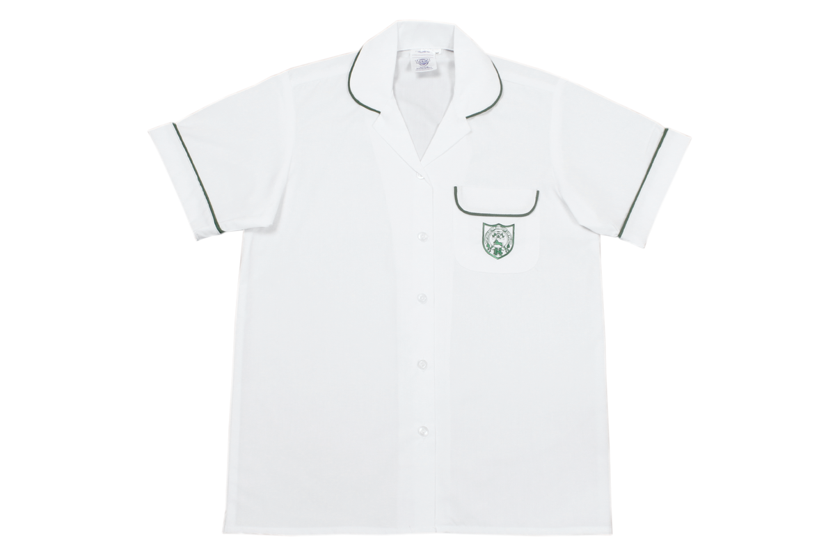 Shortsleeve Roundneck Blouse Emb - Durban Girls High