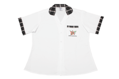 Shortsleeve Roundneck Blouse Emb - Eden College