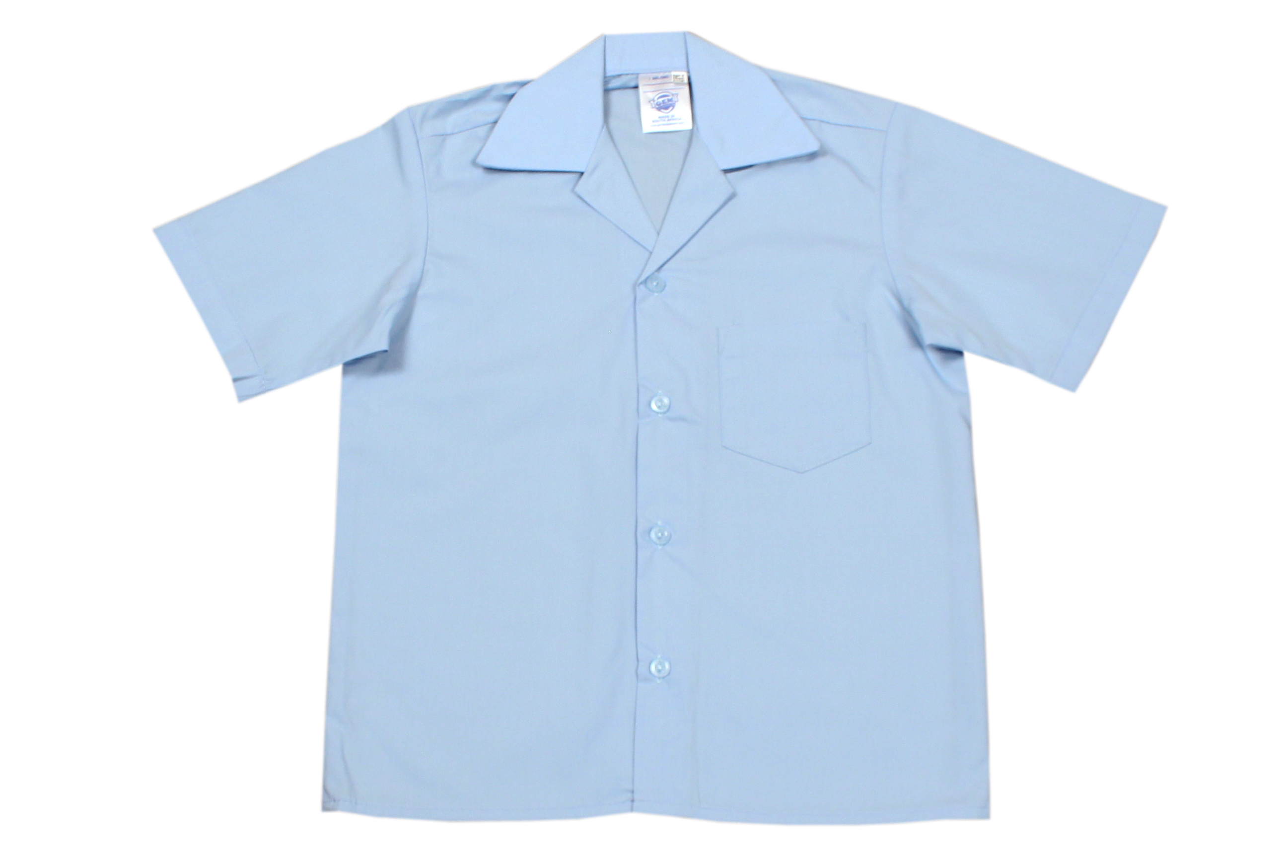 Shortsleeve Gladneck Shirt - Blue
