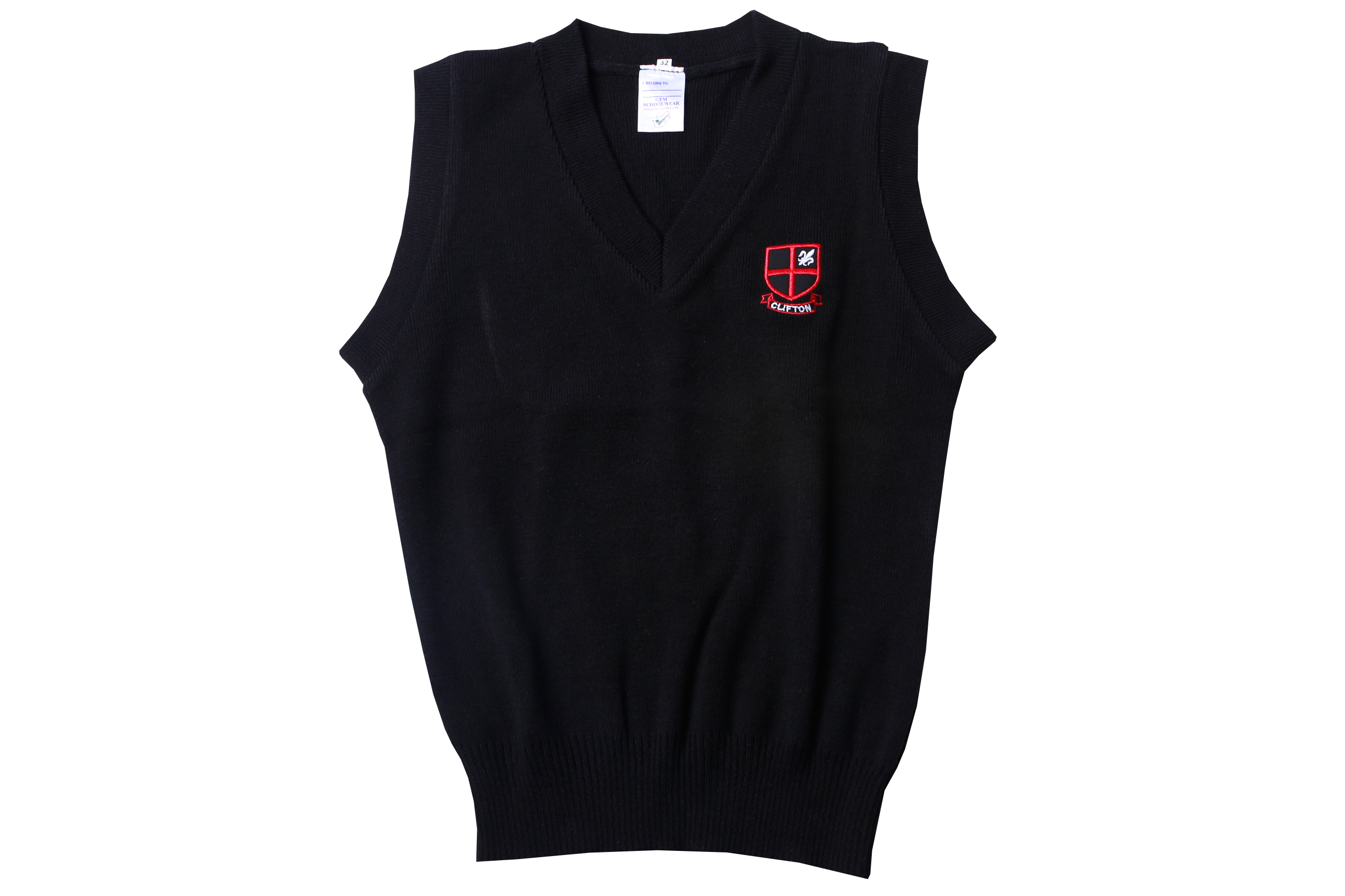 Sleeveless Emb Jersey - Clifton