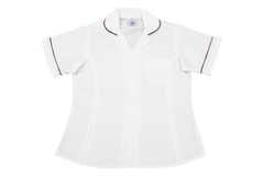 Shortsleeve Roundneck Blouse Plain - Highway College