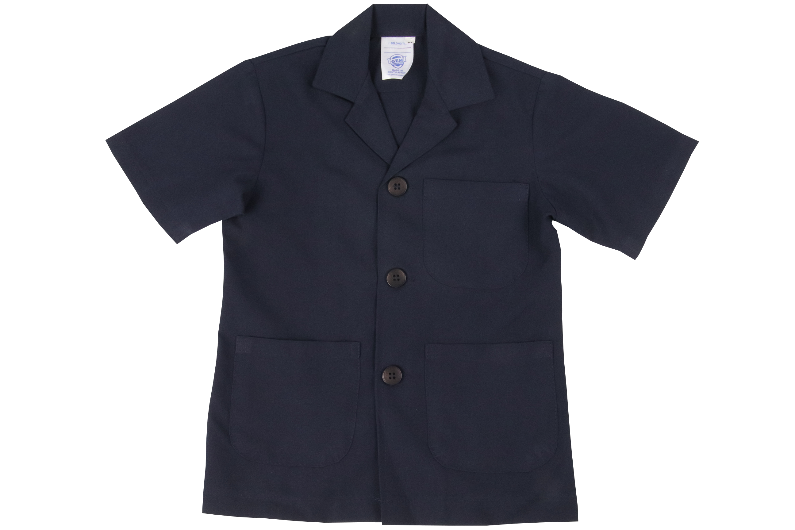 Safari Jacket  - Navy Long