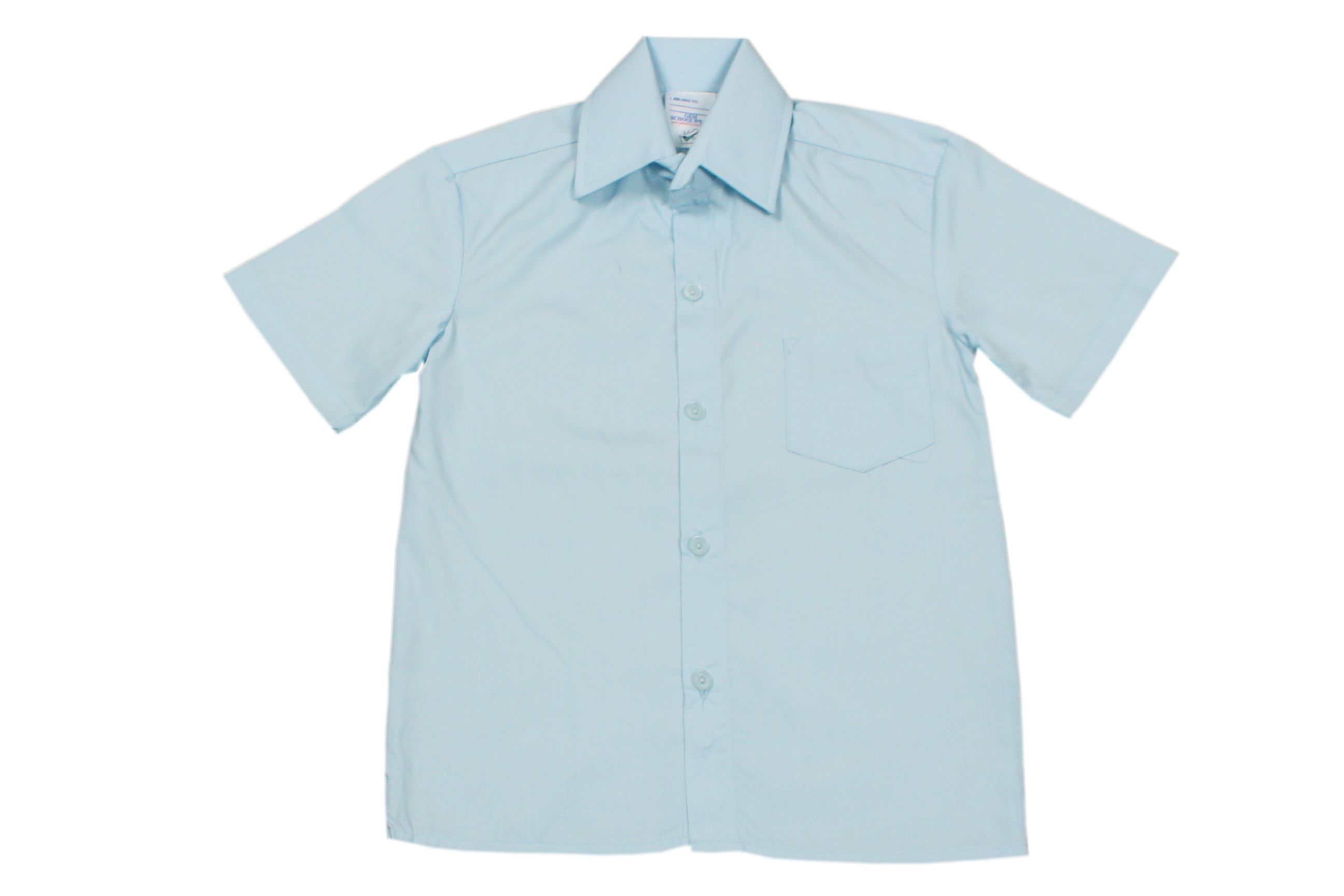 Shortsleeve Raised Collar Shirt - Khombind
