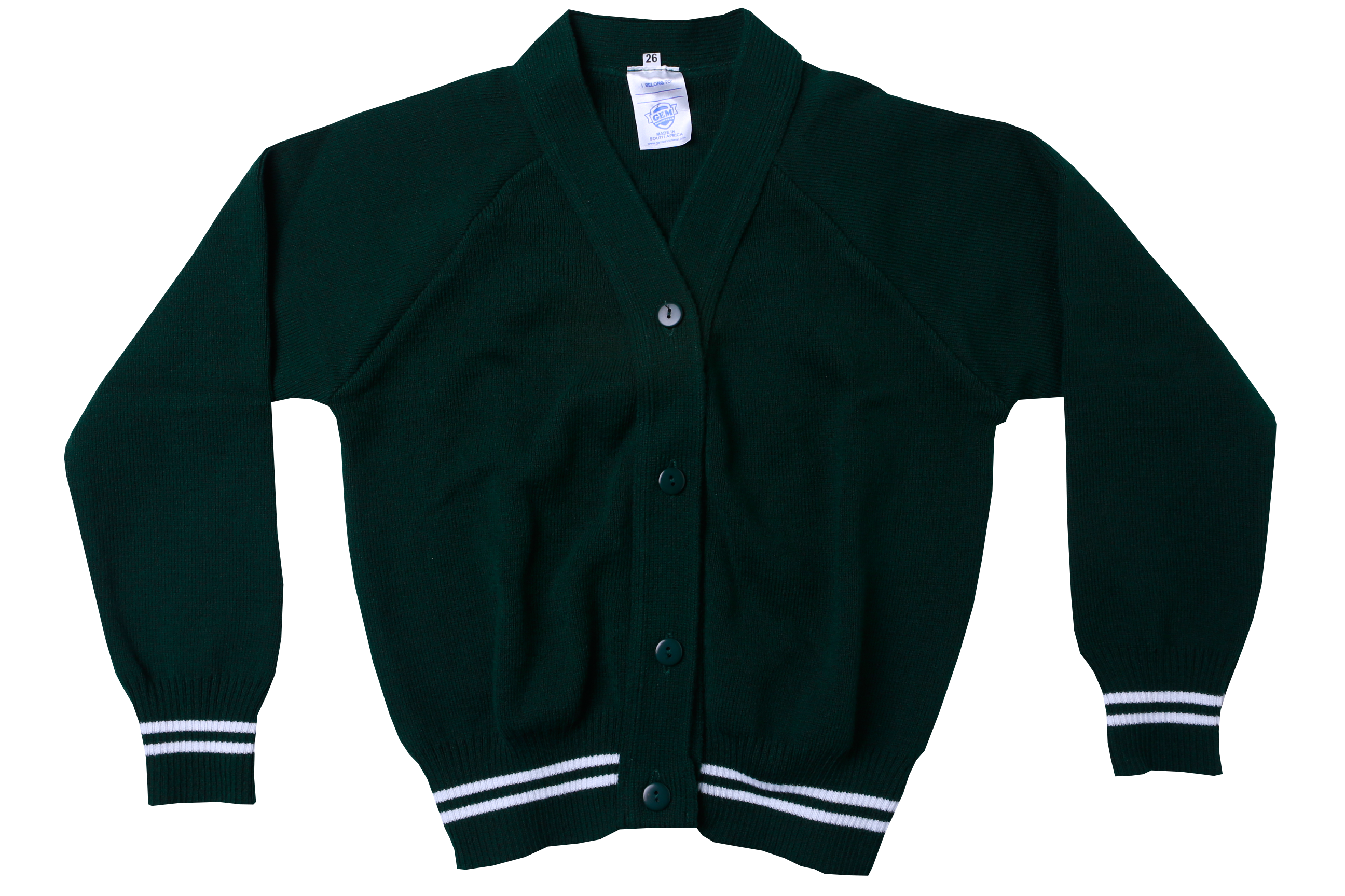 Striped Plain Cardigan - Phaps