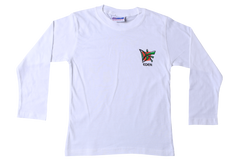 T-Shirt Printed - Eden White Long Sleeve