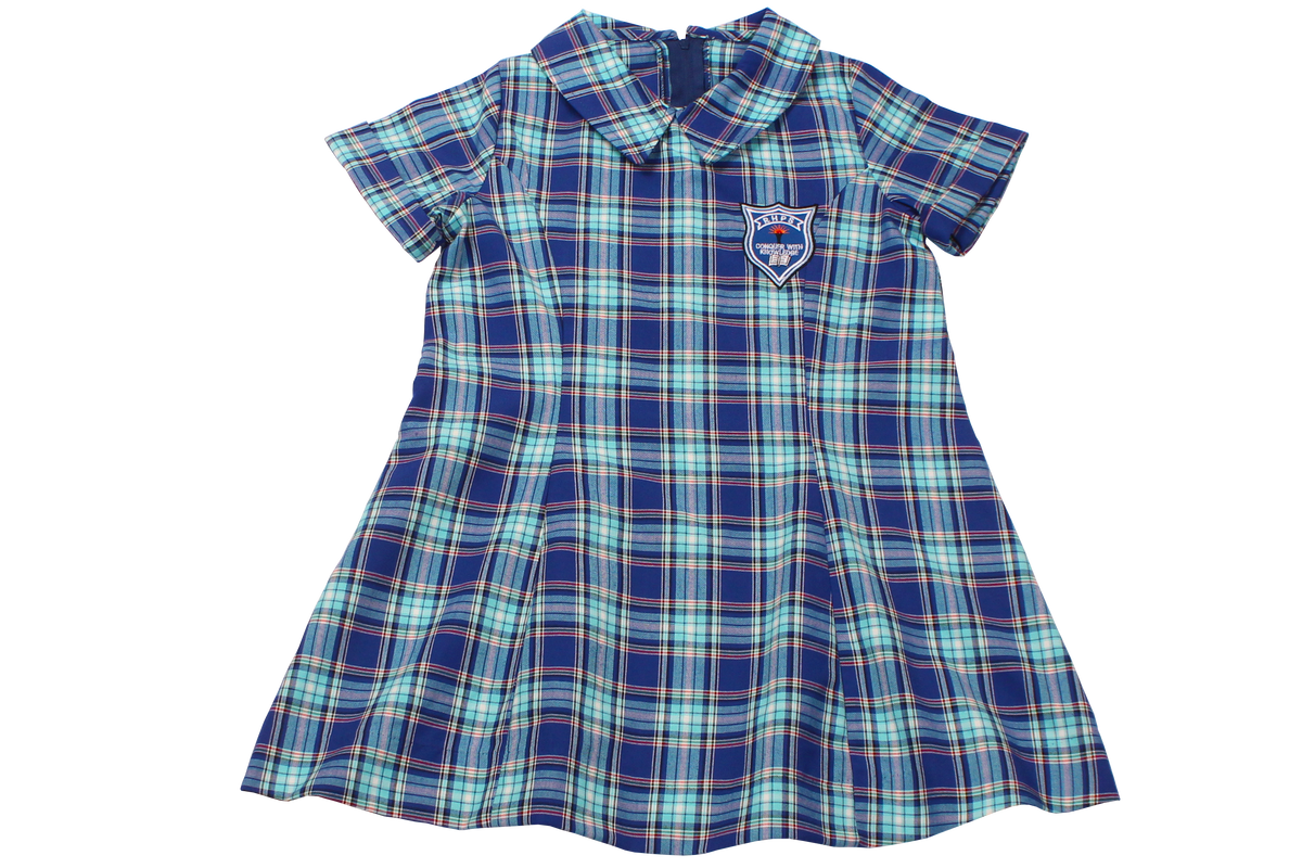 Tartan Emb Dress - Reservoir Hills