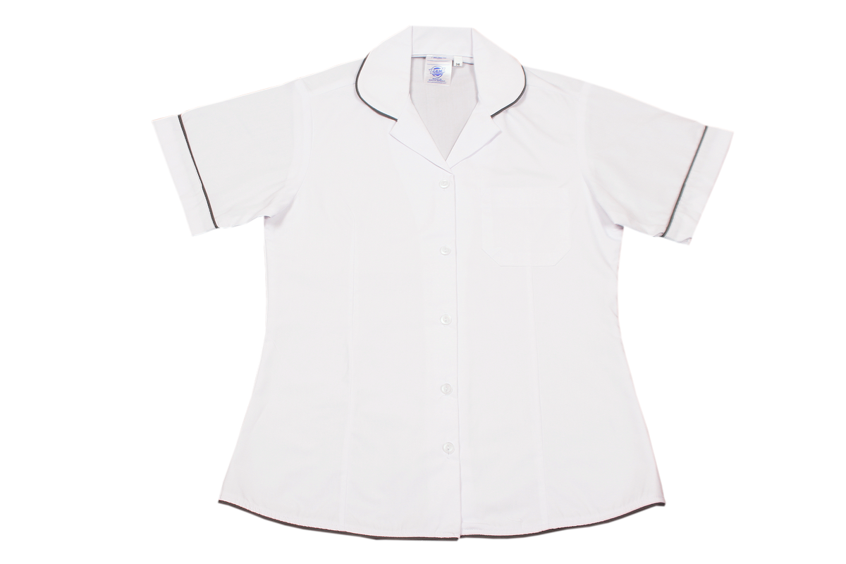 Shortsleeve Roundneck Blouse Plain - Wendon Academy