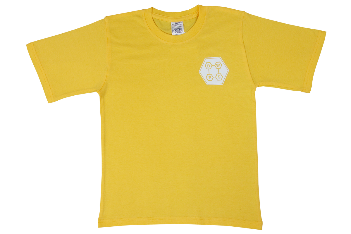 T-Shirt Printed - Berea West Prep - Yellow (Sunbirds)