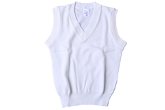 Sleeveless Pullover - White