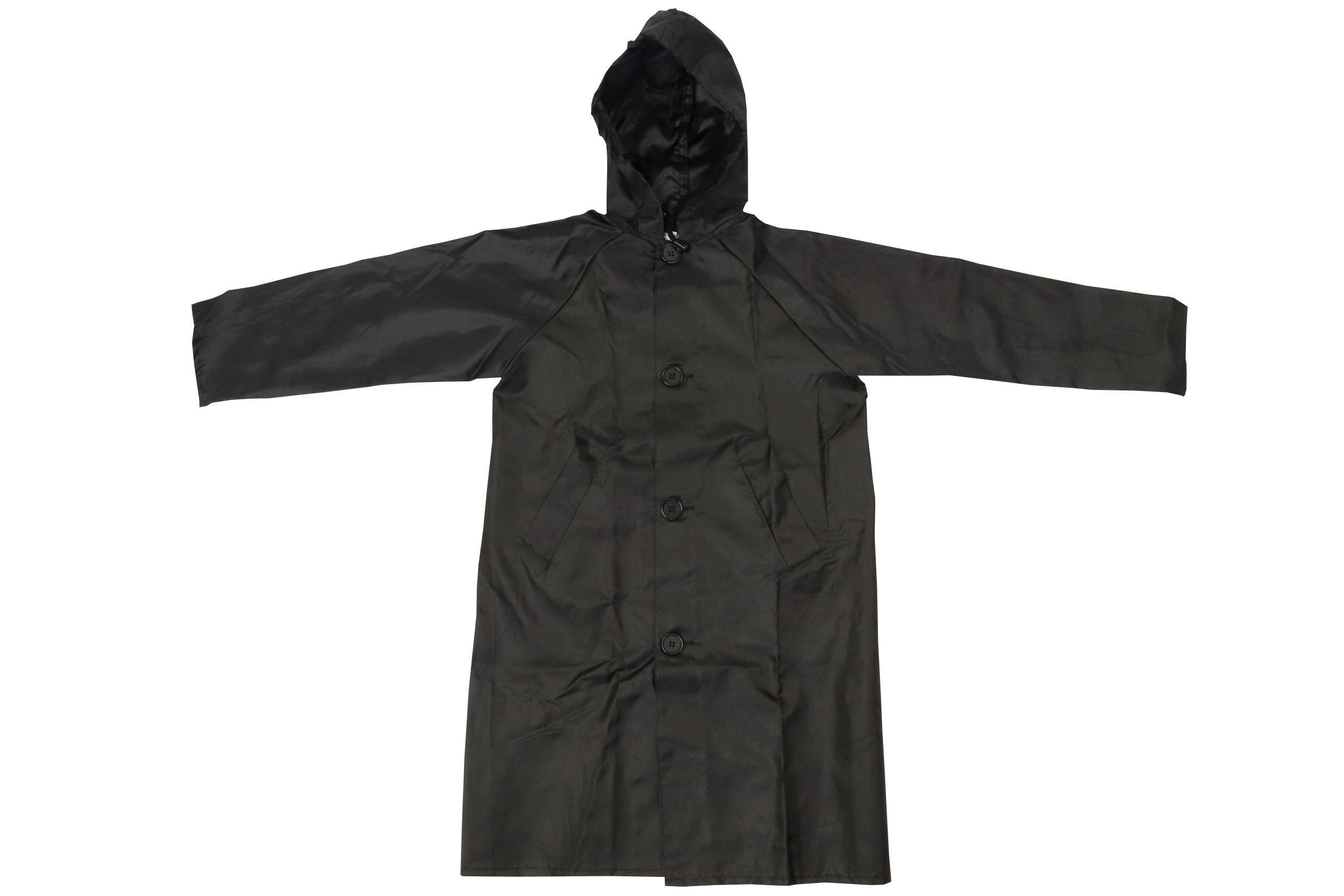 Raincoat Nylon - Black