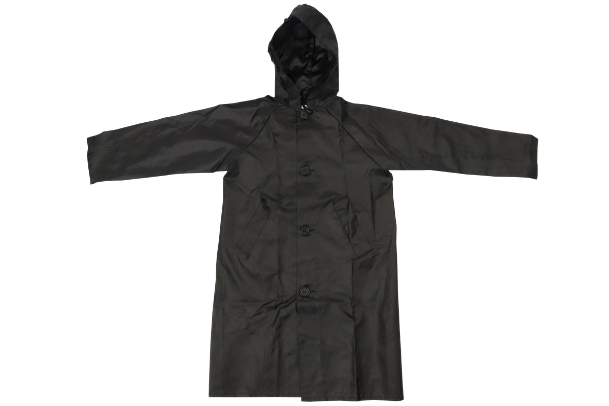 Raincoat Nylon - Black