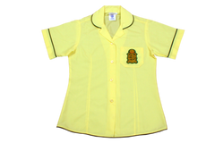 Shortsleeve Roundneck Blouse Emb - Queensburgh
