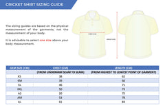 Shortsleeve Cricket Shirt  - Cream