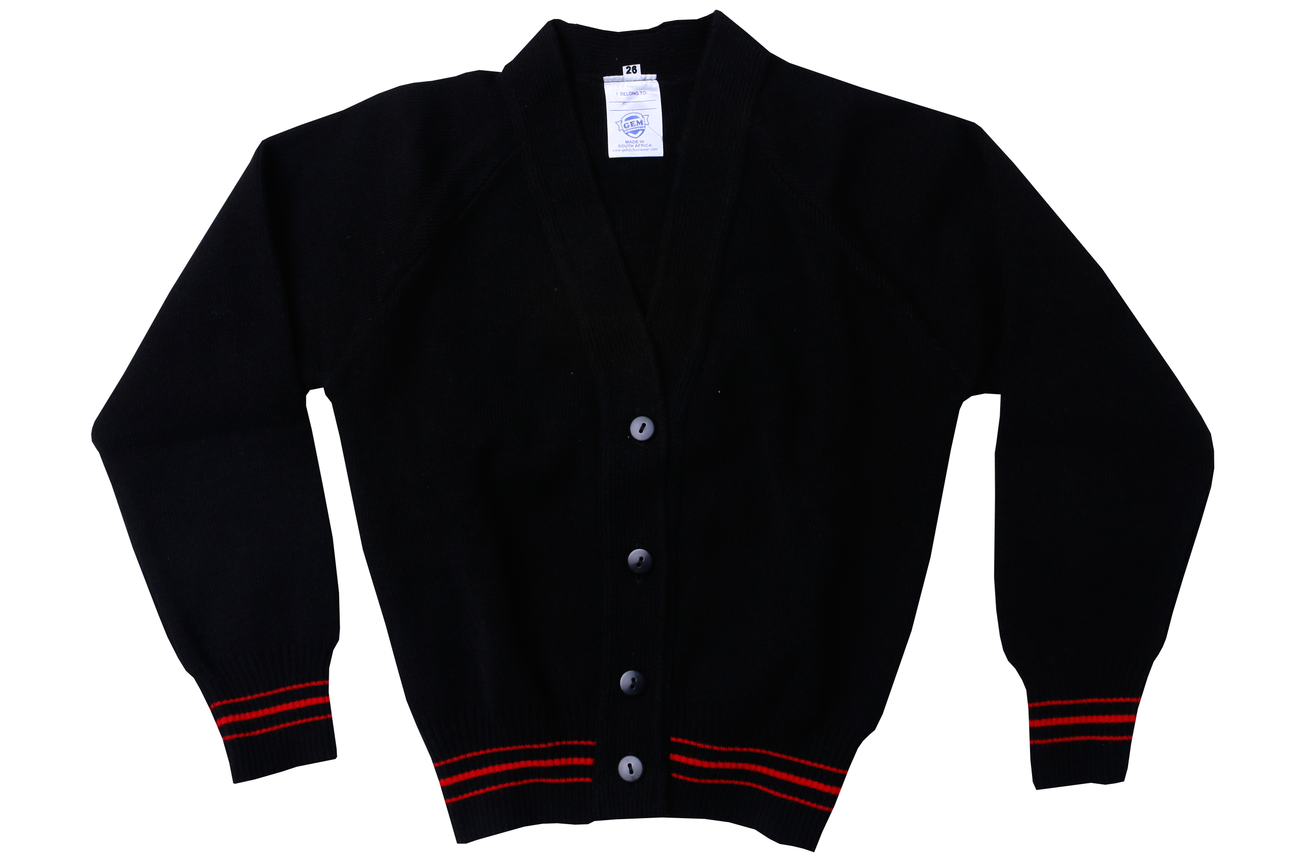 Stripe Plain Cardigan - Maris Stella