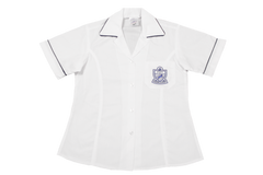 Shortsleeve Gladneck Blouse Emb - Grosvenor Girls High