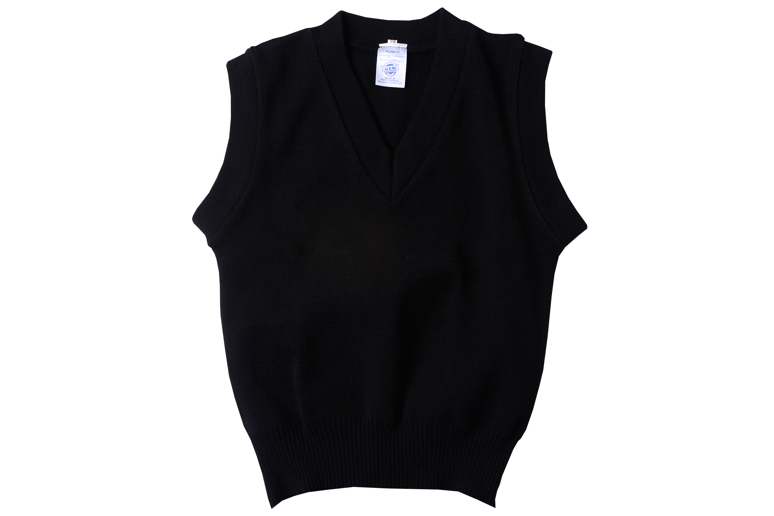 Sleeveless Pullover - Black