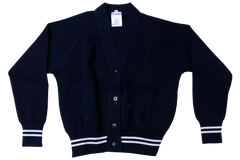 Stripe Plain Cardigan - Peaceville