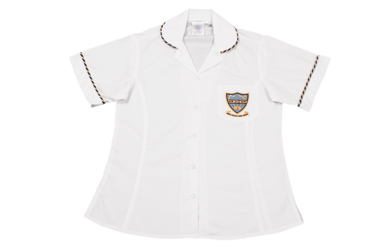 Shortsleeve Roundneck Blouse Emb - Westridge High