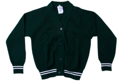 Striped Plain Cardigan - Phaps