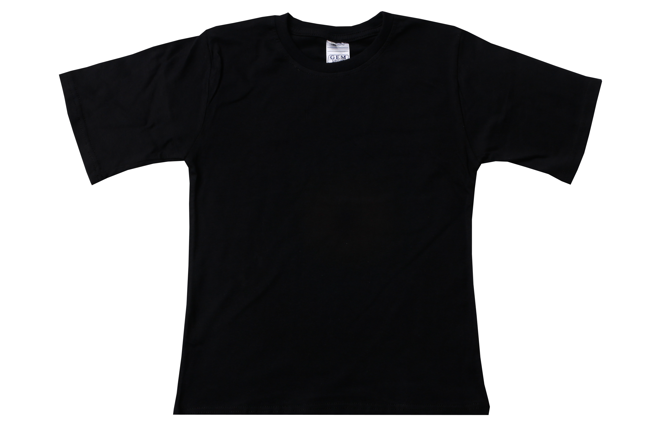 T-Shirt Plain - Black