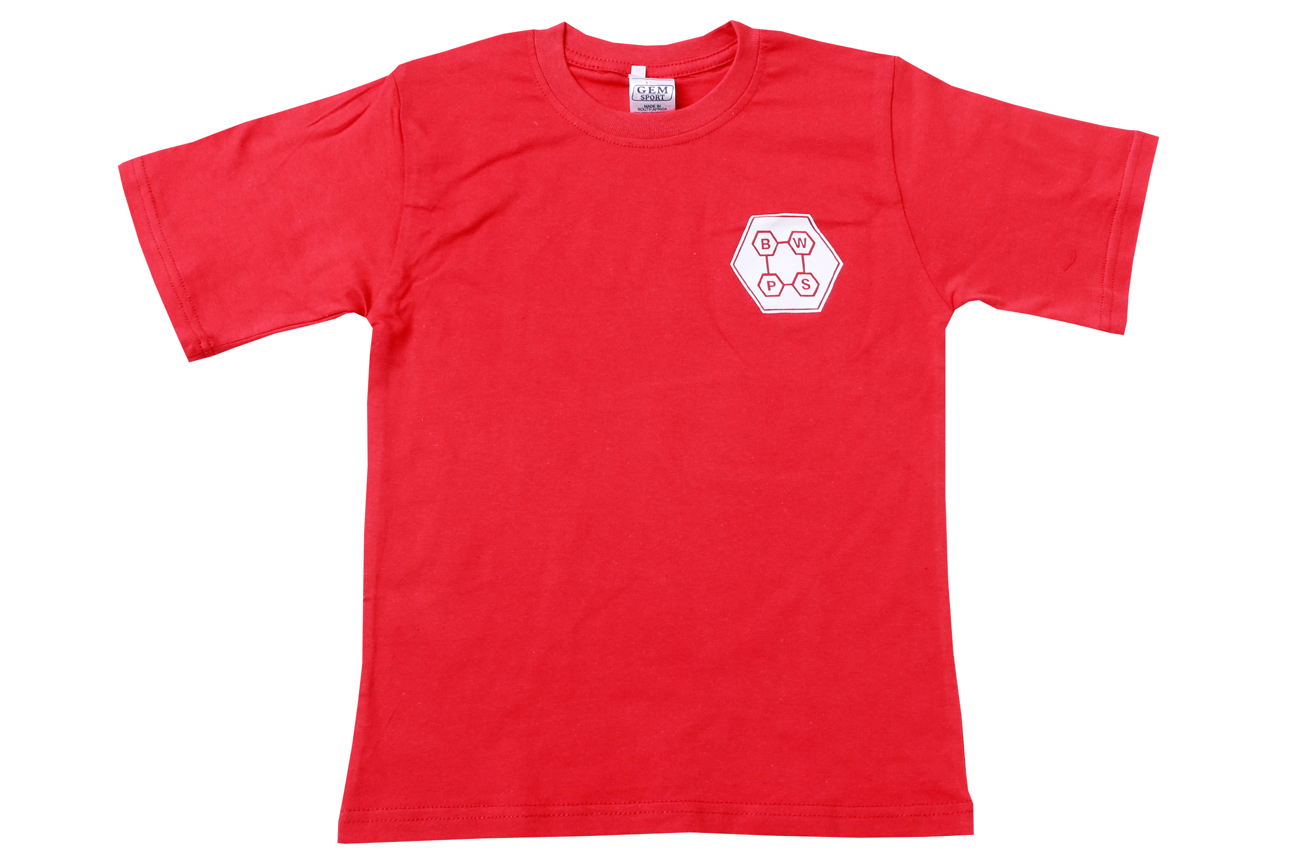 T-Shirt Printed - Berea West Prep - Red (Swallows)