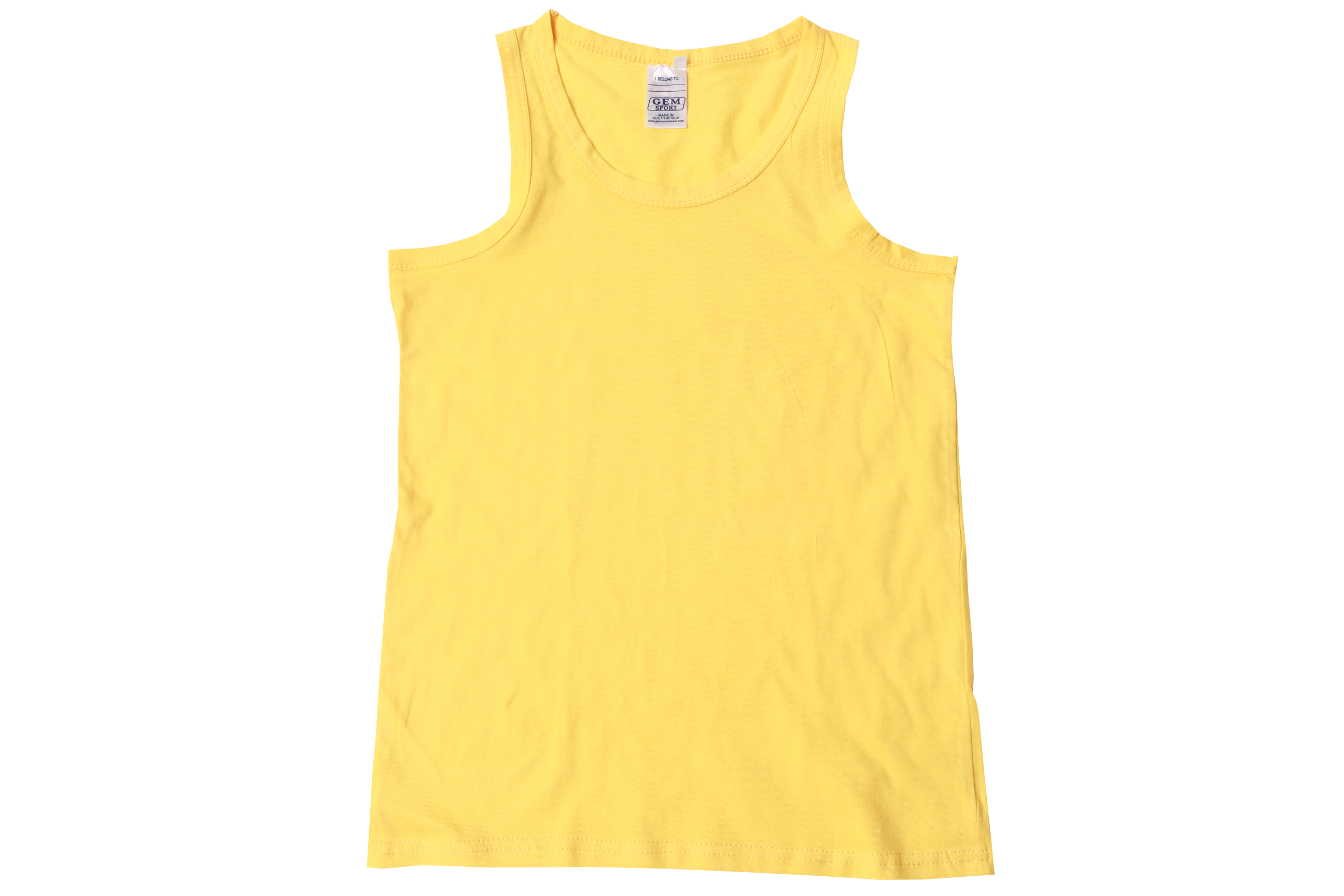 Sports Vest - Yellow