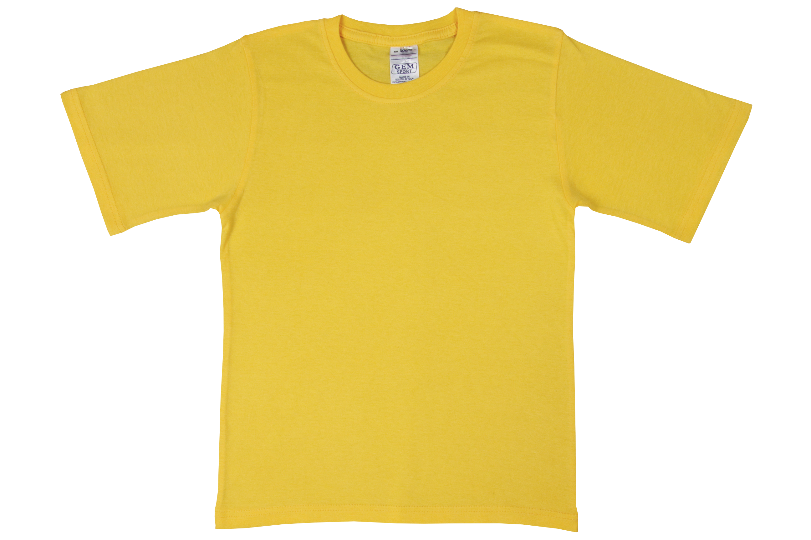 T-Shirt Plain - Yellow