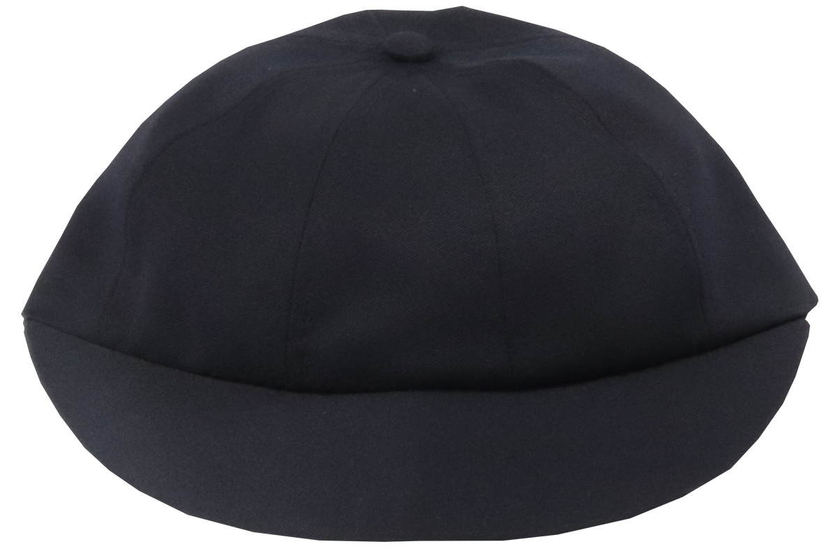 School Cap Plain - Navy