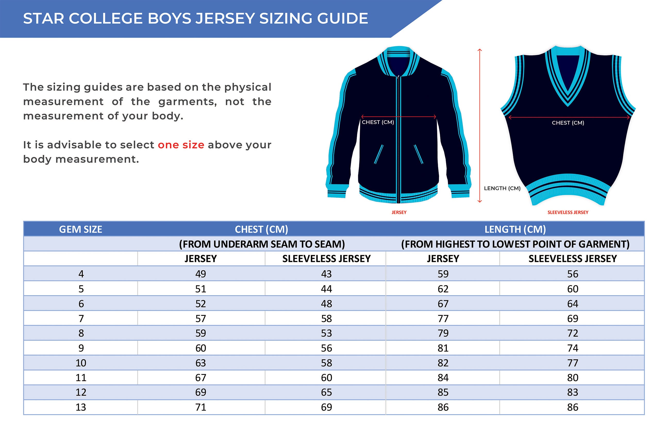 Jersey Combo Set - Star College Boys