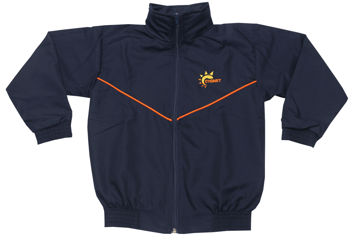 Tracksuit Jacket Micro Emb - Cygnet