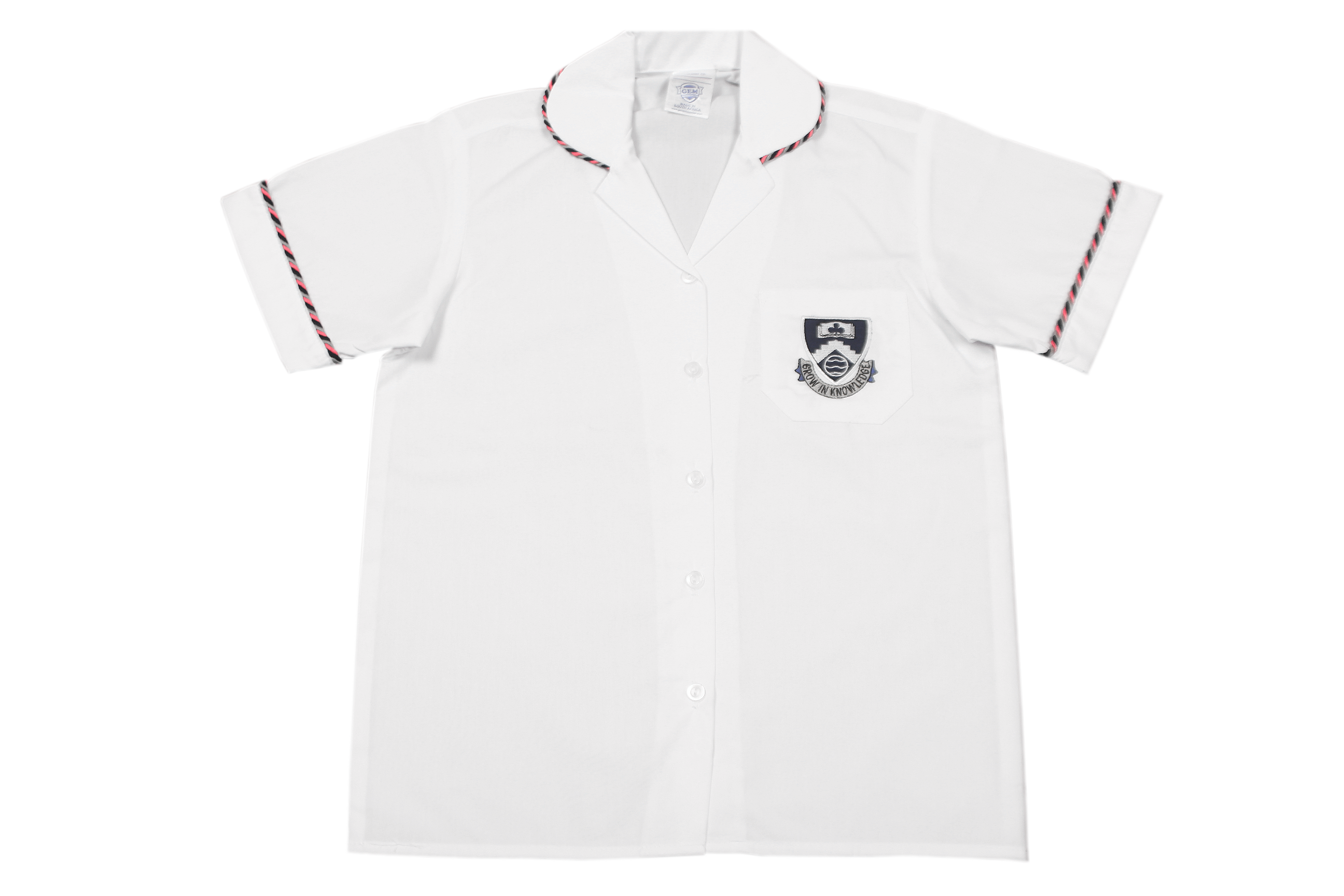Shortsleeve Roundneck Blouse Emb - Reservoir Hills